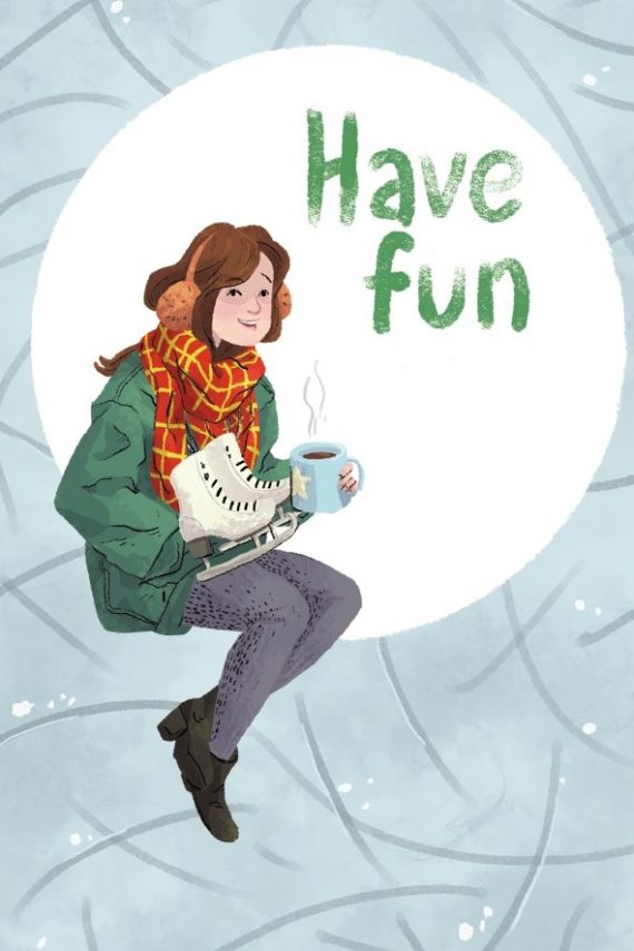 Открытка «Have fun» (Катя Шведова)